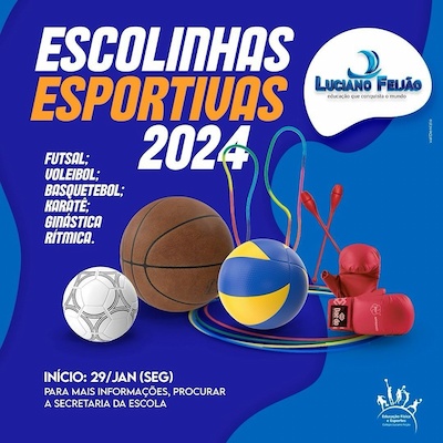 Escolinhas Esportivas CLF 2024