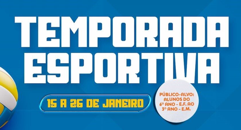 Banner Temporada Esportiva 2024 - post